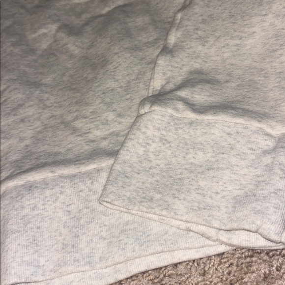 Athleta Retroplush Revive Crewneck Sweatshirt Gray Heather S/659243 - Picture 3 of 5